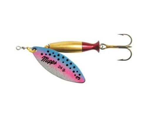 Блесна вращ. Mepps AGLIA LONG HEAVY, 2, SILVER/Rainbo
