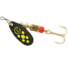 Блесна вращ. Mepps BLACK FURY 2, Black/Chartreuse