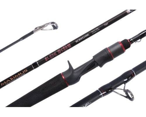 Удилище кастинговое Maximus BLACK WIDOW -X C 24M 2,4 m 8-28 g 8-18 lb