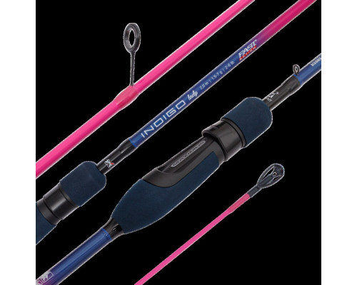 Удилище спин. Maximus INDIGO Lady Trout - T 20UL 2,0m 1,5-7g