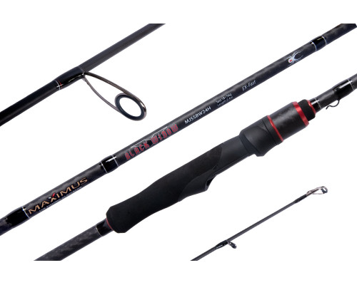 Удилище спин. Maximus BLACK WIDOW -X Heavy Jig 24H 2,4m 18-56g
