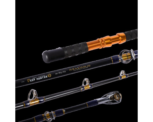 Удилище морское Maximus Deep Hunter 1+ 190XH 1,9m 70 lb (<1100g)