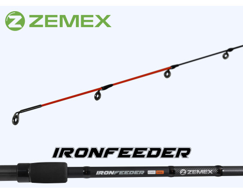 Удилище фидерное ZEMEX IRON Heavy Feeder 13 ft - 100 g