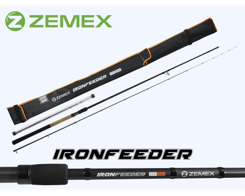 Удилище фидерное ZEMEX IRON Heavy Feeder 13 ft - 100 g