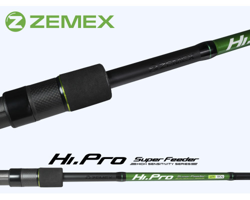 Удилище фидерное ZEMEX HI-PRO Super Feeder 11 ft - 60 g