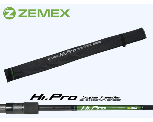 Удилище фидерное ZEMEX HI-PRO Super Feeder 11 ft - 60 g