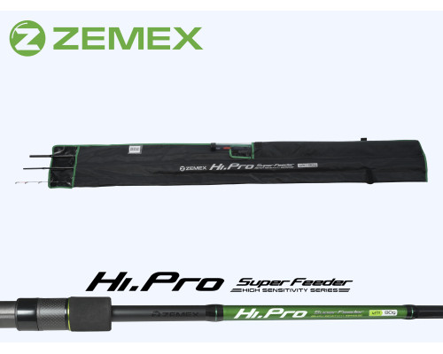 Удилище фидерное ZEMEX HI-PRO Super Feeder 11 ft - 60 g