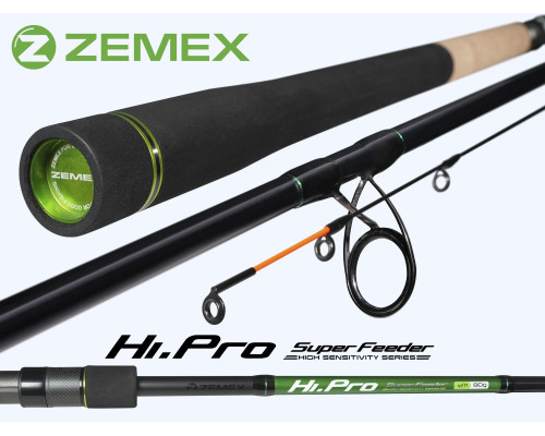 Удилище фидерное ZEMEX HI-PRO Super Feeder 11 ft - 60 g