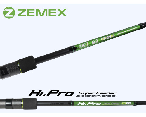 Удилище фидерное ZEMEX HI-PRO Super Feeder 11 ft - 60 g