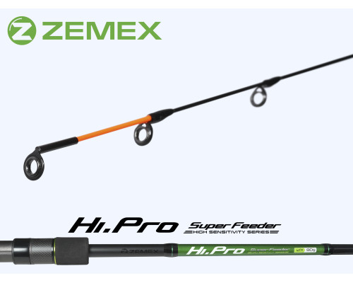 Удилище фидерное ZEMEX HI-PRO Super Feeder 11 ft - 60 g