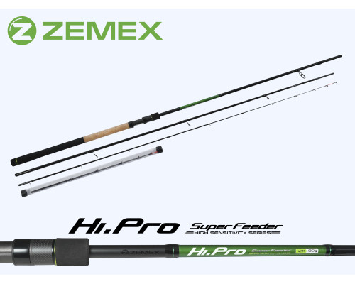 Удилище фидерное ZEMEX HI-PRO Super Feeder 11 ft - 60 g