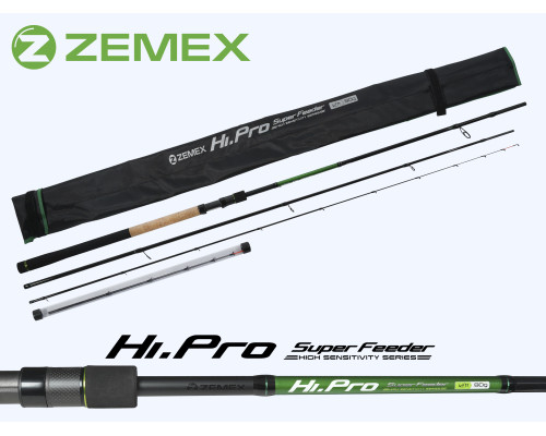 Удилище фидерное ZEMEX HI-PRO Super Feeder 11 ft - 60 g