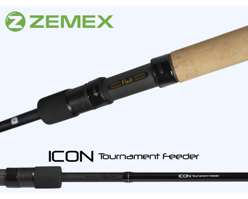 Удилище фидерное ZEMEX ICON Tournament Feeder 13.8 ft - 120 g