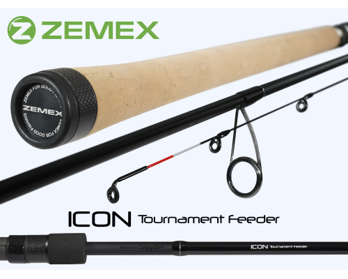 Удилище фидерное ZEMEX ICON Tournament Feeder 13.8 ft - 120 g