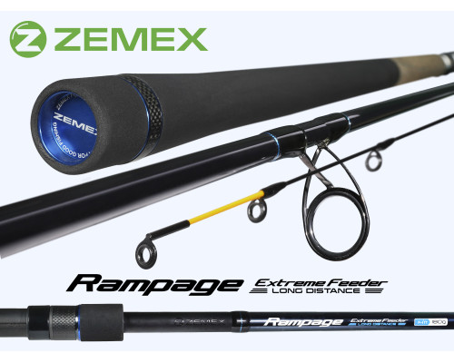 Удилище фидерное ZEMEX RAMPAGE Extreme Feeder 14 ft - 180 g