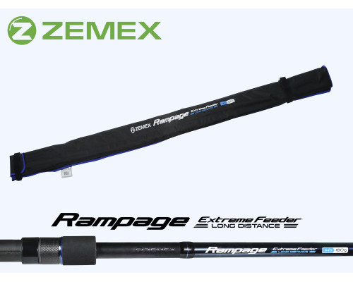 Удилище фидерное ZEMEX RAMPAGE Extreme Feeder 14 ft - 180 g