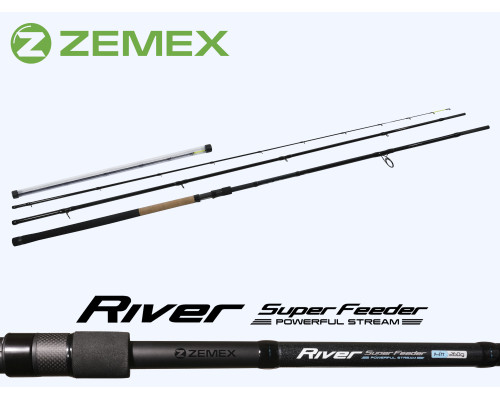 Удилище фидерное ZEMEX RIVER Super Feeder 14 ft - 260 g