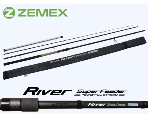 Удилище фидерное ZEMEX RIVER Super Feeder 14 ft - 260 g