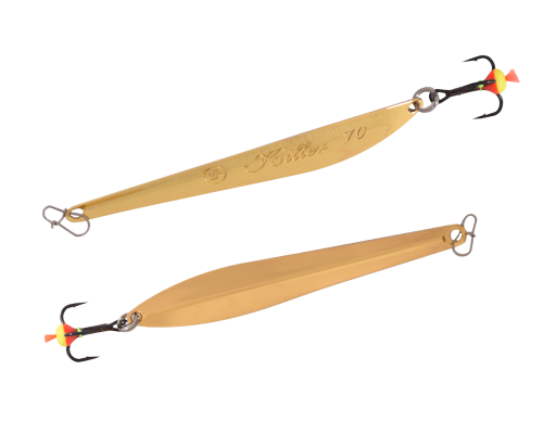 Блесна вертикальная ECOPRO Killer, 70мм, 12г, G