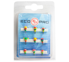 Тройник-капля ECOPRO б/цеп.на крюч.Saikyo 306-08 (9шт.)