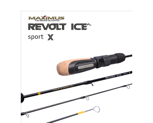 Зимняя удочка Maximus REVOLT ICE SPORT X 302M (MIRRISX302M) 0,75м до 30гр