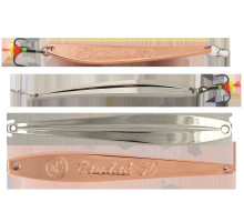 Блесна вертикальная ECOPRO Vandal, 50мм, 3,5г, S/C