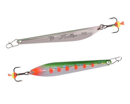 Блесна вертикальная ECOPRO Killer, 70мм, 12г, BIL