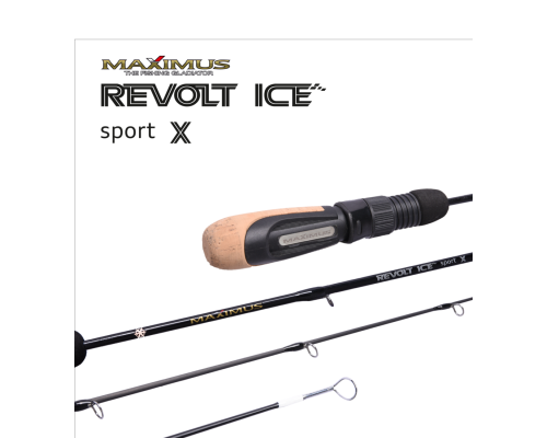 Зимняя удочка Maximus REVOLT ICE SPORT X 302XXH (MIRRISX302XXH) 0,75м до 90гр