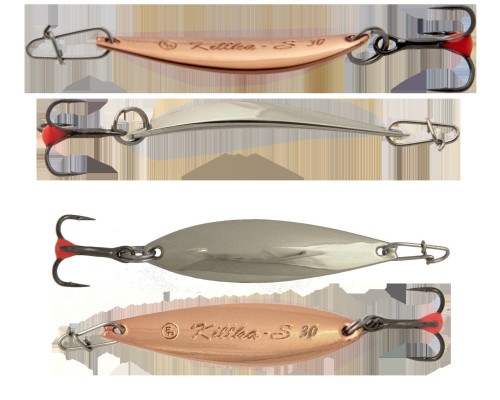 Блесна вертикальная ECOPRO Killka -S, 30мм, 2г, S/C
