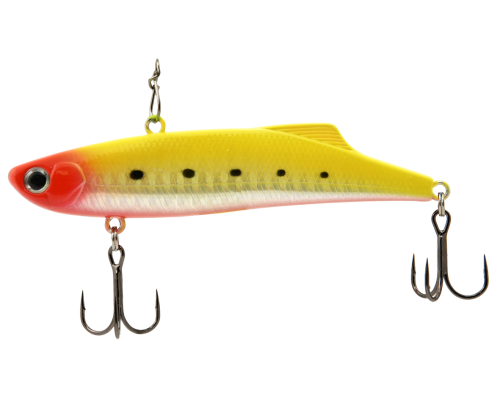 Виб ECOPRO Nemo Fin 90мм 28г 097 Yellow Clown