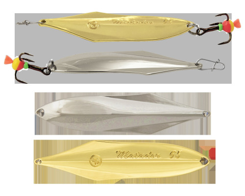 Блесна вертикальная ECOPRO Matador, 65мм, 9г, S/G