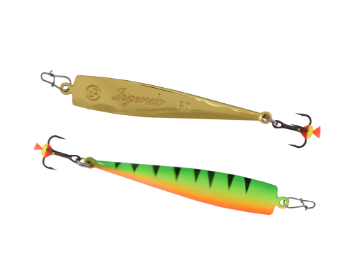Блесна вертикальная ECOPRO Legenda, 80мм, 12г, FTG