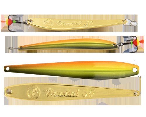 Блесна вертикальная ECOPRO Vandal, 50мм, 3,5г, FRG