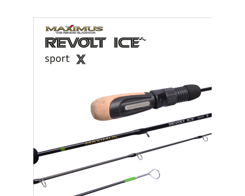 Зимняя удочка Maximus REVOLT ICE SPORT X 302MH (MIRRISX302MH) 0,75м до 40гр