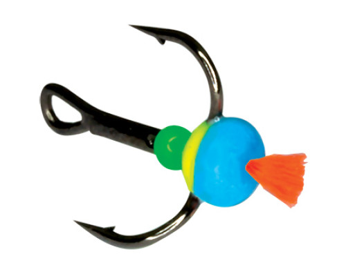 Тройник-капля ECOPRO с красн. хвост. тип FBL №10 ( 10шт) фосф.