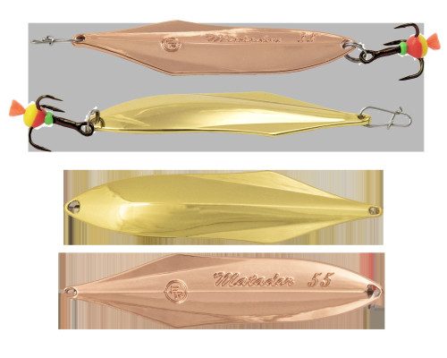 Блесна вертикальная ECOPRO Matador, 55мм, 6г, G/C