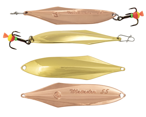 Блесна вертикальная ECOPRO Matador, 55мм, 6г, G/C