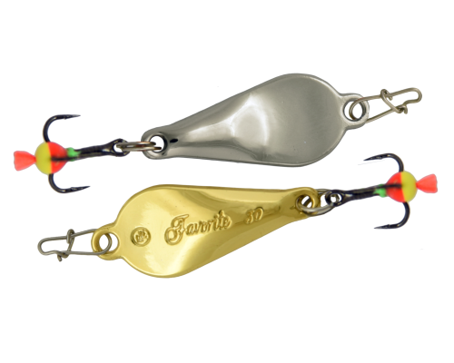 Блесна вертикальная ECOPRO Favorite, 30мм, 3г, S/G