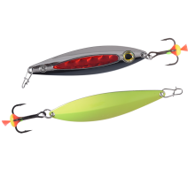 Блесна вертикальная ECOPRO Killka, 65мм, 15г, GR/SRF