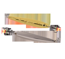 Блесна вертикальная ECOPRO Shprot, 50мм, 5г, S/G
