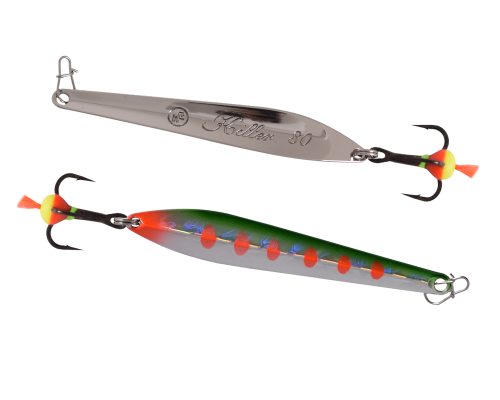Блесна вертикальная ECOPRO Killer, 80мм, 13г, BIL