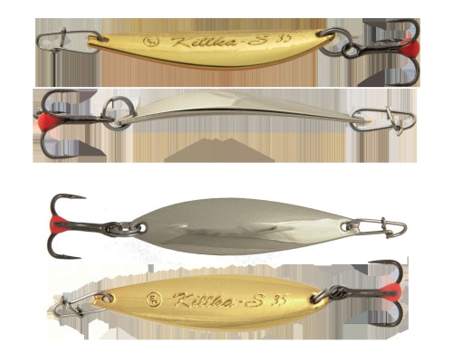 Блесна вертикальная ECOPRO Killka -S, 35мм, 3г, S/G
