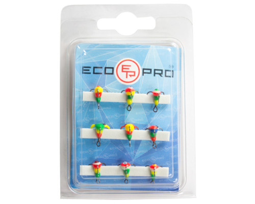 Тройник-капля ECOPRO б/цеп.на крюч.Saikyo 210-08 (9шт.)