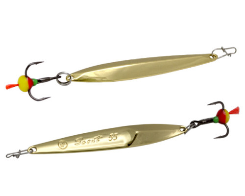 Блесна вертикальная ECOPRO Scout, 65мм, 7,5г, G