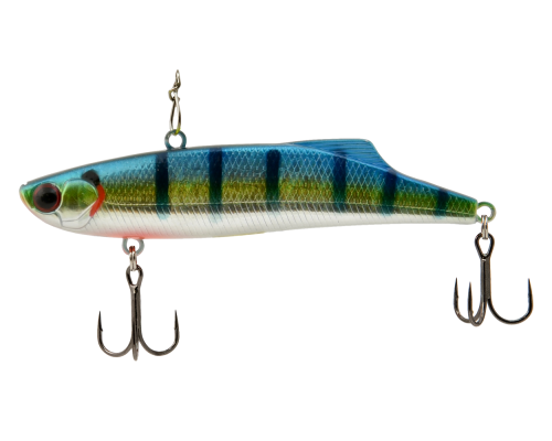 Виб ECOPRO Nemo Fin 90мм 28г 062 Blue Stripper