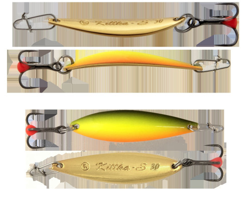 Блесна вертикальная ECOPRO Killka -S, 30мм, 2г, FRG