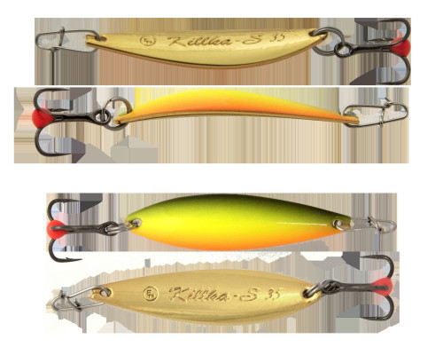 Блесна вертикальная ECOPRO Killka -S, 35мм, 3г, FRG
