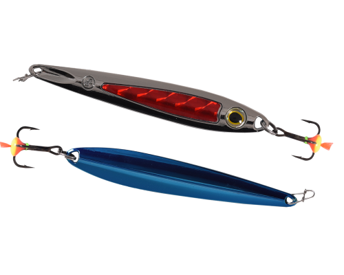Блесна вертикальная ECOPRO Shprot, 75мм, 13г, BL/SRF