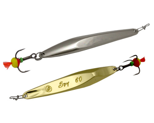 Блесна вертикальная ECOPRO Spy, 60мм, 10г, S/G