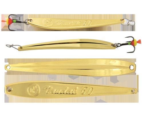 Блесна вертикальная ECOPRO Vandal, 60мм, 5г, G